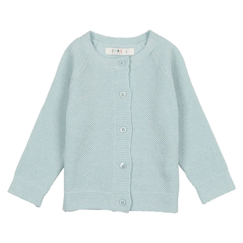 Coco Blanc Pale Blue Knit Cardigan