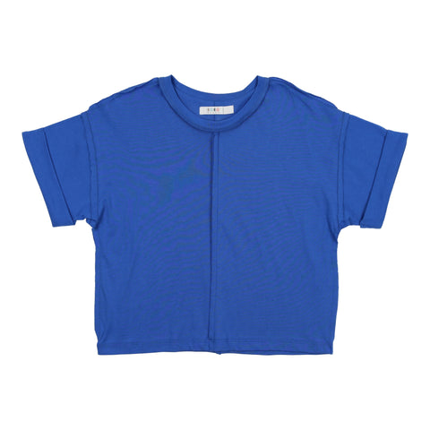 Coco Blanc Cobalt Blue Boys Cotton Tee