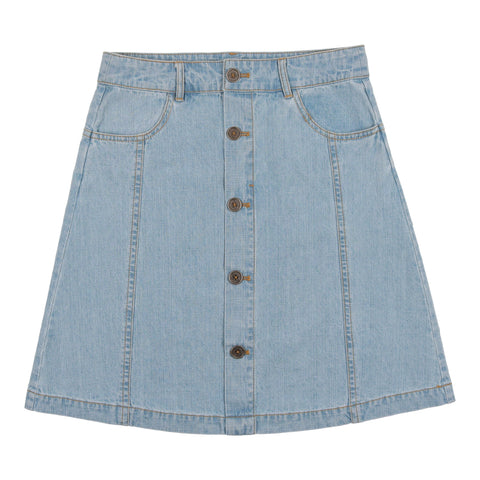 Coco Blanc Denim Skirt