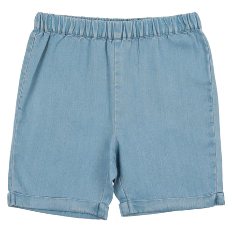 Coco Blanc Light Wash Denim Shorts