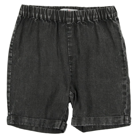 Coco Blanc Black Denim Shorts