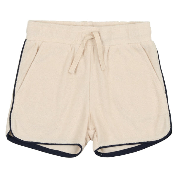 Coco Blanc Cream Terry Shorts