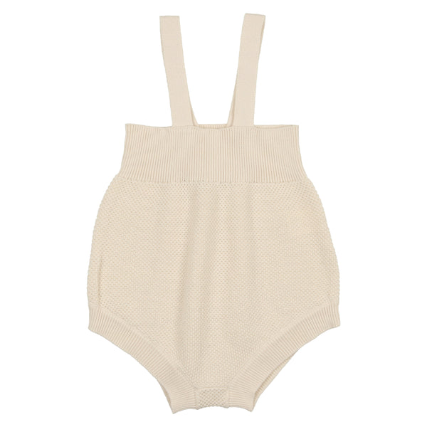 Coco Blanc Cream Knit Romper