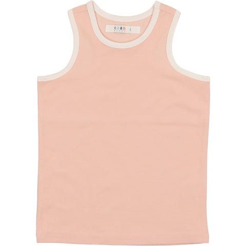 Coco Blanc Smoky Rose French Terry Tank