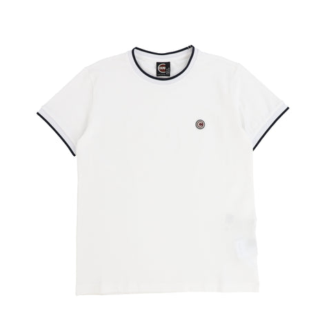 Colmar White Logo Knit T-Shirt