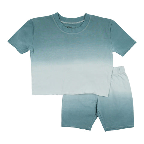 Urbani Blue & White Ombre Baby Set