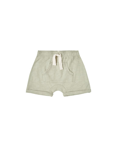 Rylee & Cru Sage Front Pouch Short