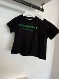 Philosophy Verde Nero Logo Crew Tee