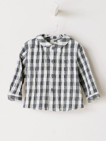 Nanos Baby Boys Checkered Shirt