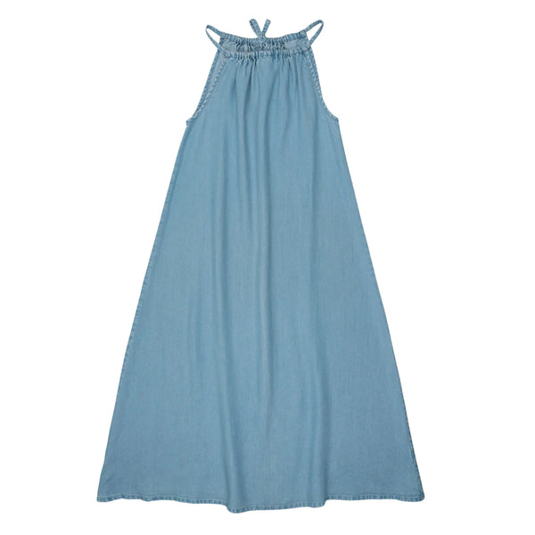 Coco Blanc Light Wash Denim Maxi Jumper