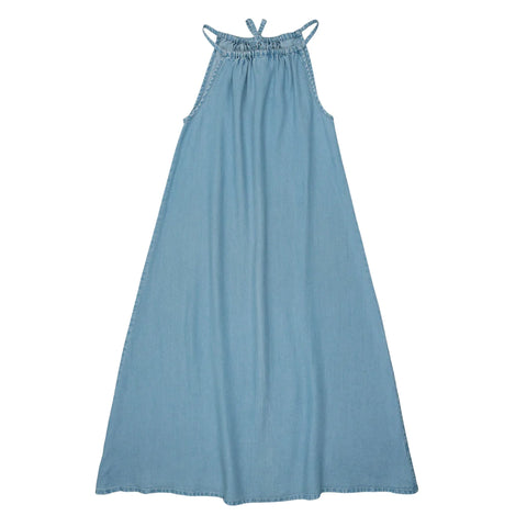 Coco Blanc Light Wash Denim Maxi Jumper