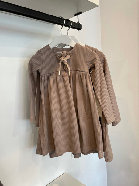 Carbon Soldier Beige Kereru Dress