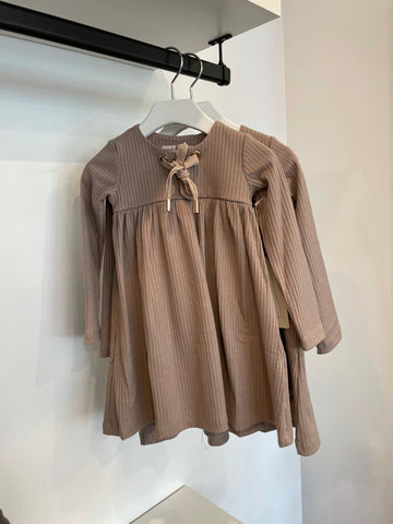 Carbon Soldier Beige Kereru Dress