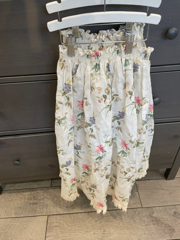 Babe & Tess Bloom Print Long Skirt