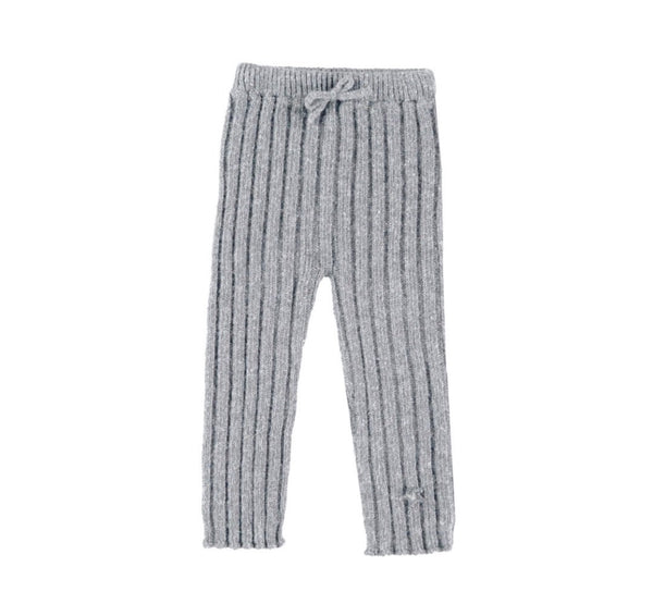 Tocoto Vintage Grey Baby Knitted Leggings