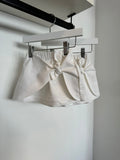 Andorine Off White Denim Skirt