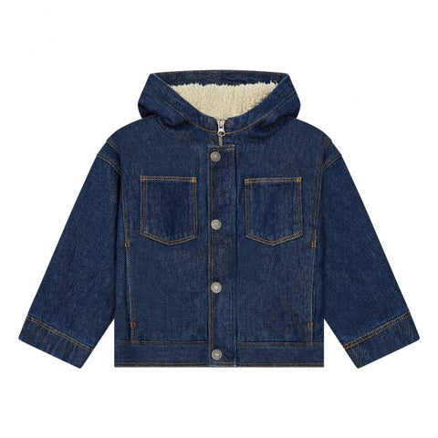 Hundred Pieces Sherpa Lined Denim Jacket