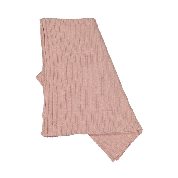 Tocoto Vintage Pink Ribbed Blanket