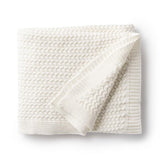 Domani Home Herringbone Cream Baby Blanket