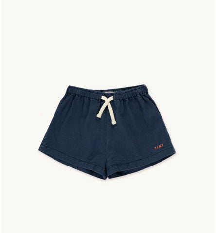 Tinycottons Navy Solid Shorts