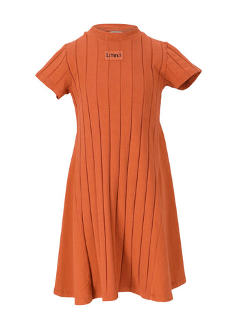 LMN3 Caramel Ribbed Dress
