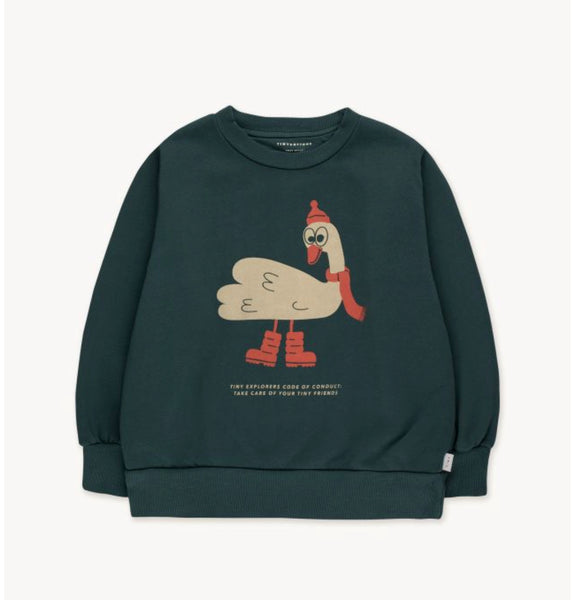Tinycottons Swan Explorer Sweatshirt