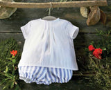 Pilar Batanero White Short Sleeve Shirt