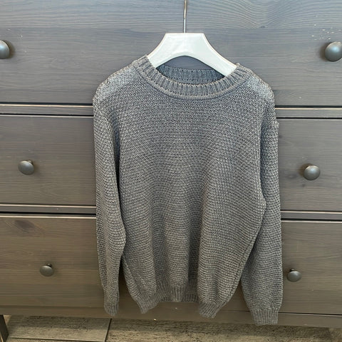 Nupkeet Washed Indigo Crewneck Sweater