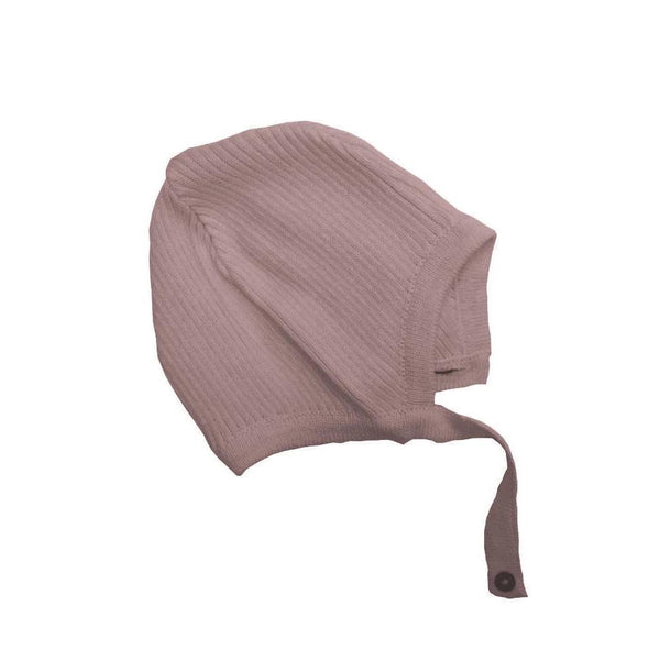 Pequeno Tocon Pink Ribbed Hat