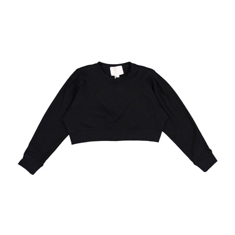 Steph The Label Black Oversized Sweatshirt