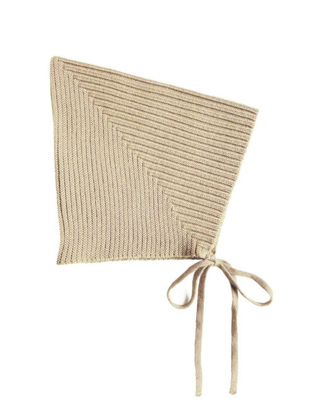 Mabli Vintage Cream Wool Bonnet
