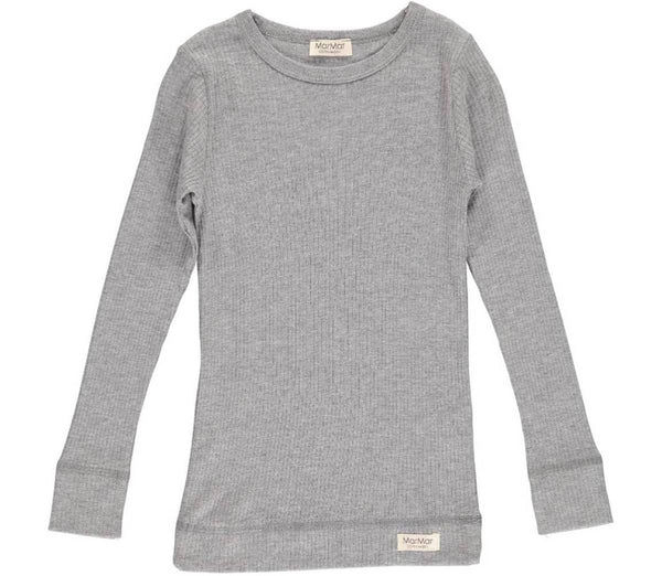 Marmar Copenhagen Grey Melange Modal T-Shirt