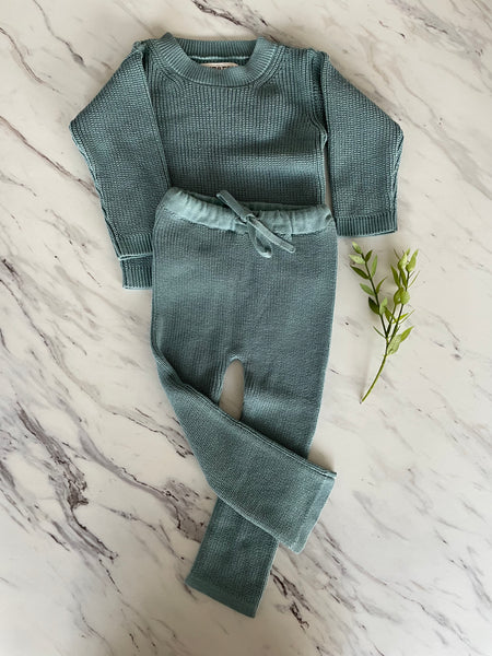 Aymara Petrol Dilan Jumper + Benno Pants Set