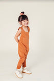 Telegraph Ave Terracotta French Terry Knit Overalls