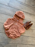 Tocoto Vintage Pink Hooded Body with Ears