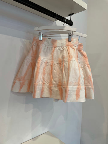 Steph The Label Tie Dye Denim Skirt