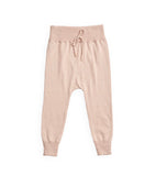 Belle Enfant Sugar Pink Cotton Wrap Top & Legging Set