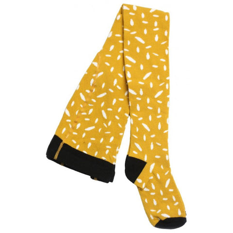 Motoreta Socks Yellow Dot White