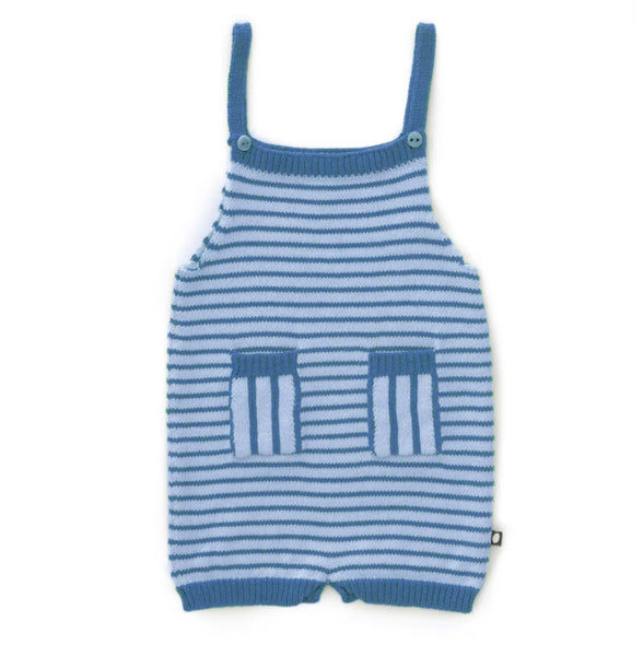 Oeuf Blue Stripe Play Romper