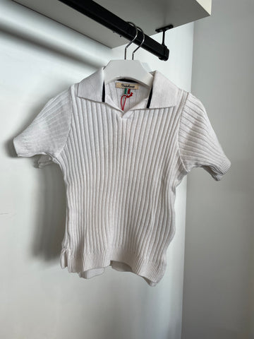 Nupkeet Short Sleeve Ribbed Knit Rimini Polo Shirt