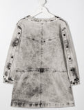 Andorine Grey Denim Dress