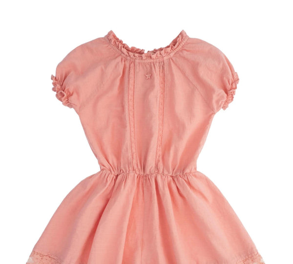 Tocoto Vintage Pink Lace Dress