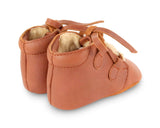 Donsje Amsterdam Yoko Lining Cognac Classic Leather Baby Shoe