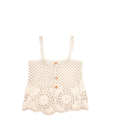 The New Society Handmade Crochet Top