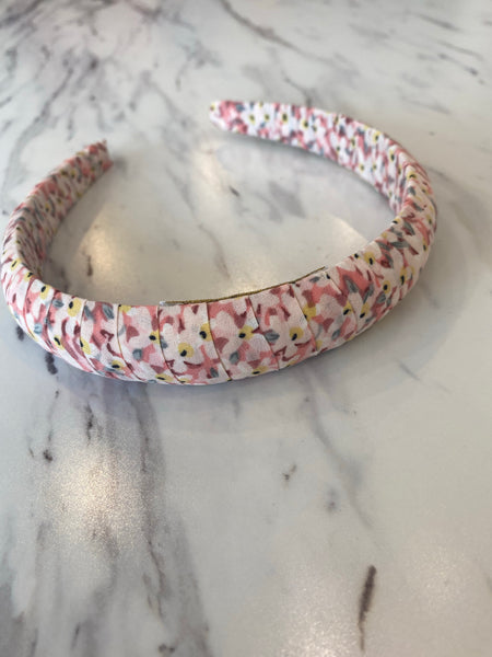 Halo Luxe Rose Lily Floral Print Headband