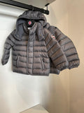 Colmar Grey Baby Coat