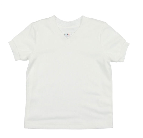 Coco Blanc White Short Sleeve Tennis Tee