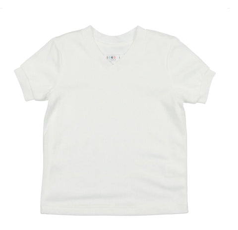 Coco Blanc White Short Sleeve Tennis Tee