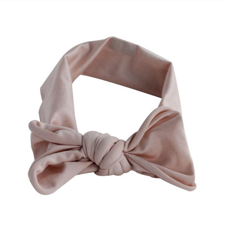 Arbii Floppy Silky Pink Baby Bow