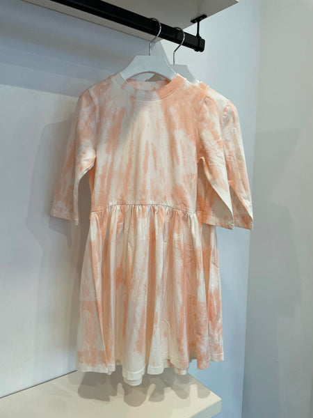 Steph The Label 3/4 Sleeve Tie Dye T-Shirt Dress